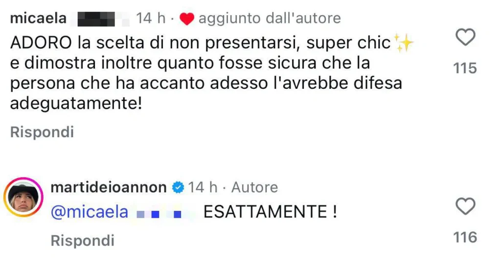 Uomini e donne, Martina spiega i motivi della sua assenza in studio 2