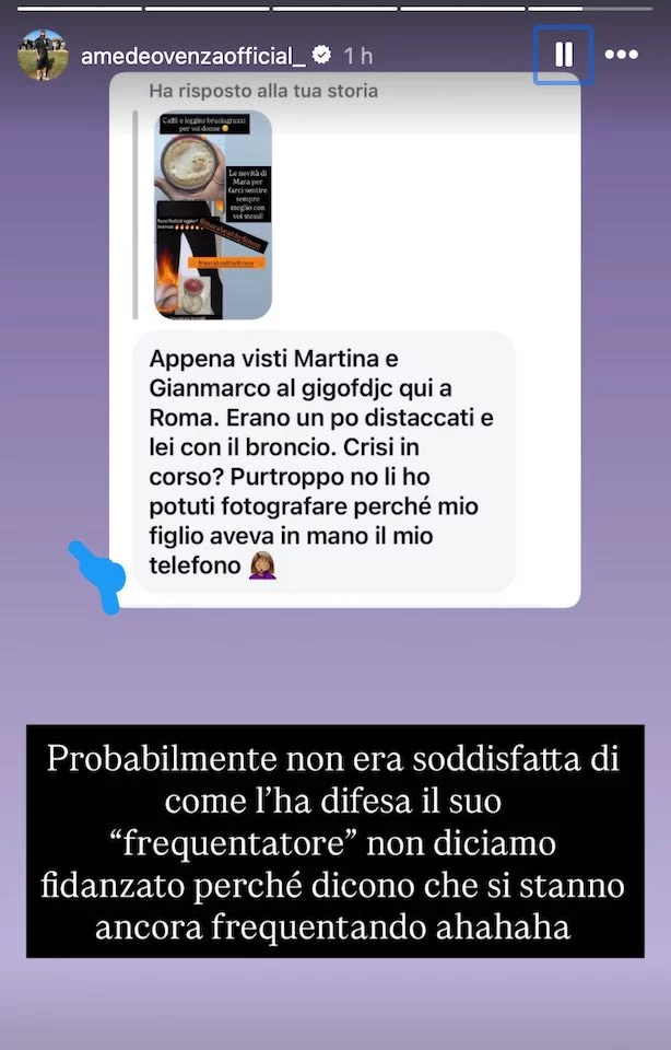 Uomini e donne, Martina e Gianmarco in crisi 2