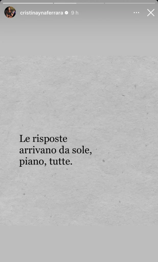 Uomini e donne, Cristina e la frase su Gianmarco 2