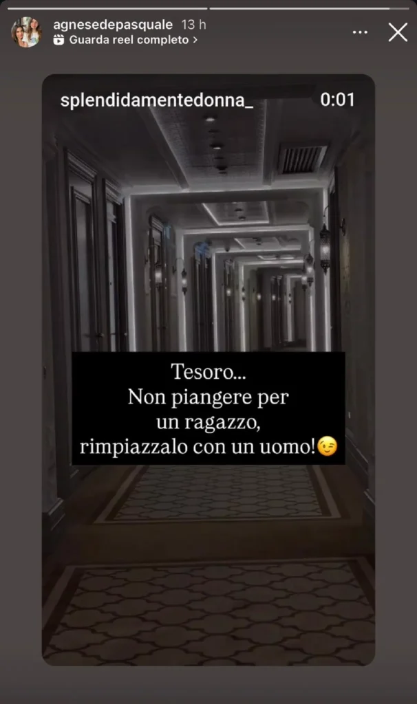 Uomini e donne, Agnese lancia una frecciatina a Federico e pubblica il regalo di Roberto 2