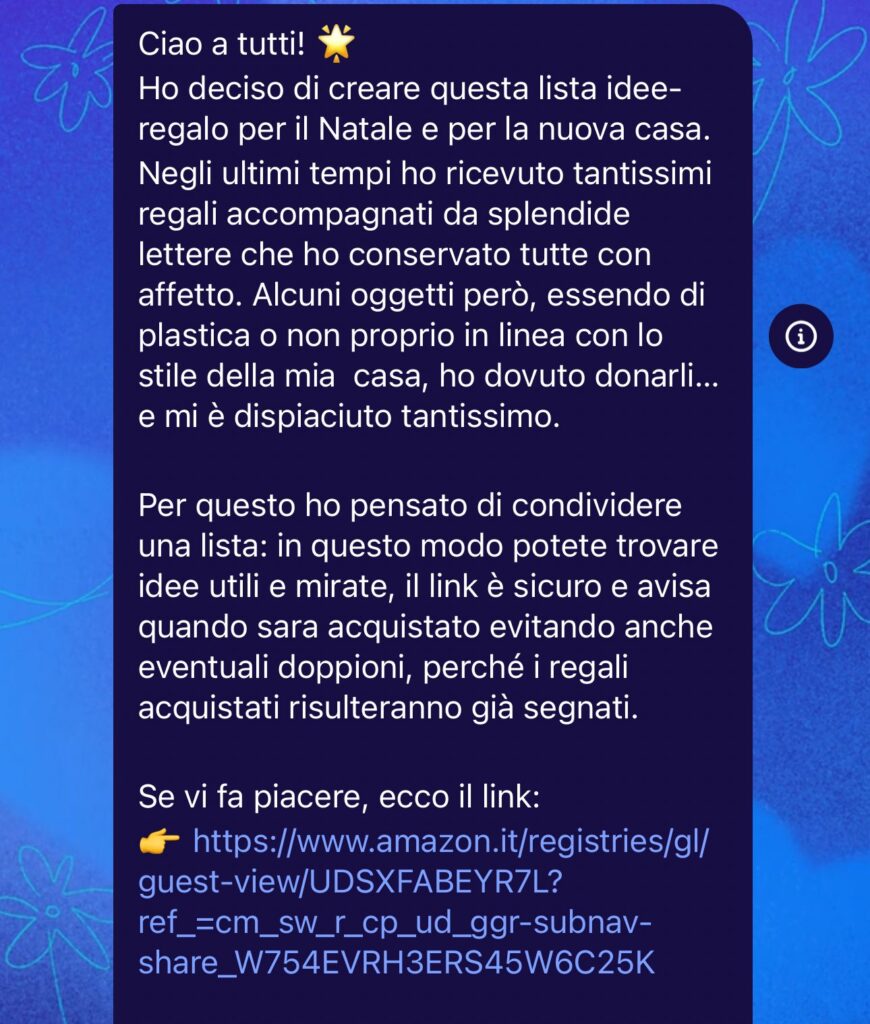 Grande Fratello, ex concorrente crea una lista regali per i fan 2