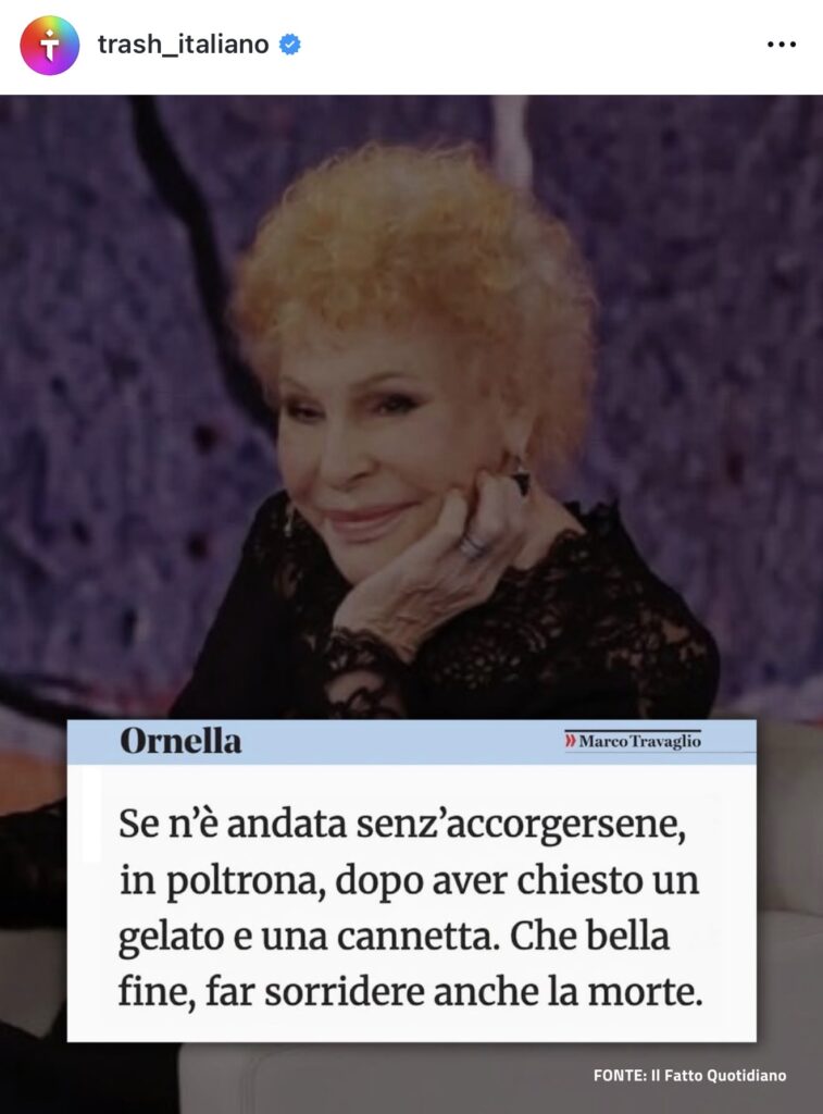 L’ultima richiesta di Ornella Vanoni prima di morire 2