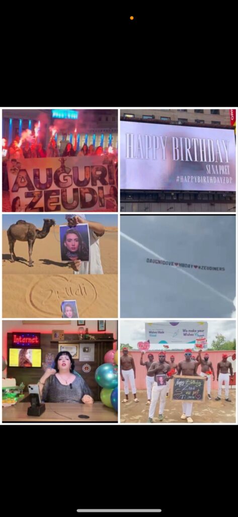 Grande Fratello, Zeudi festeggia il suo compleanno, regali da tutto il mondo 2