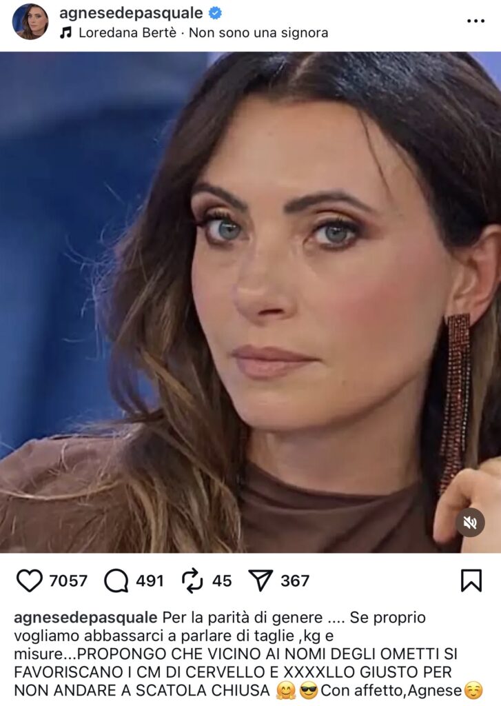 Uomini e donne, Agnese contro Federico 2