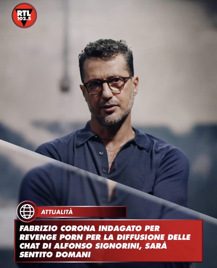 Fabrizio Corona indagato 2