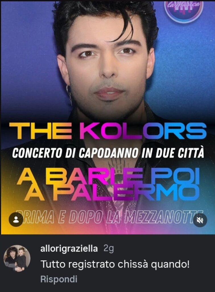 Capodanno in Tv, Rocco Hunt e The Kolors proventi in altre città durante la diretta in Tv 2