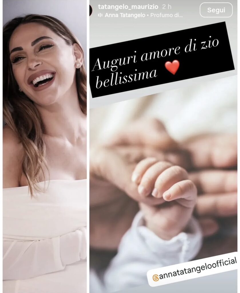 Anna Tatangelo diventa madre 2