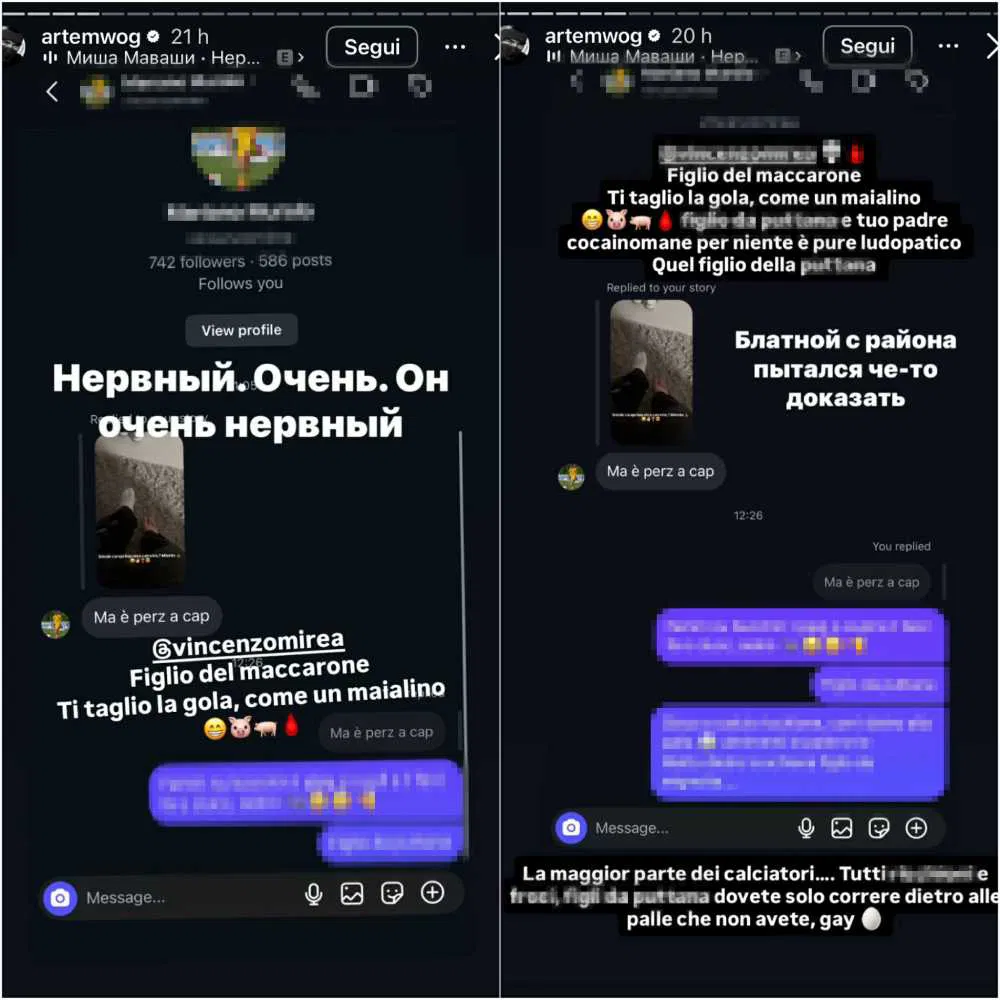 Artem di nuovo nella polemica 3