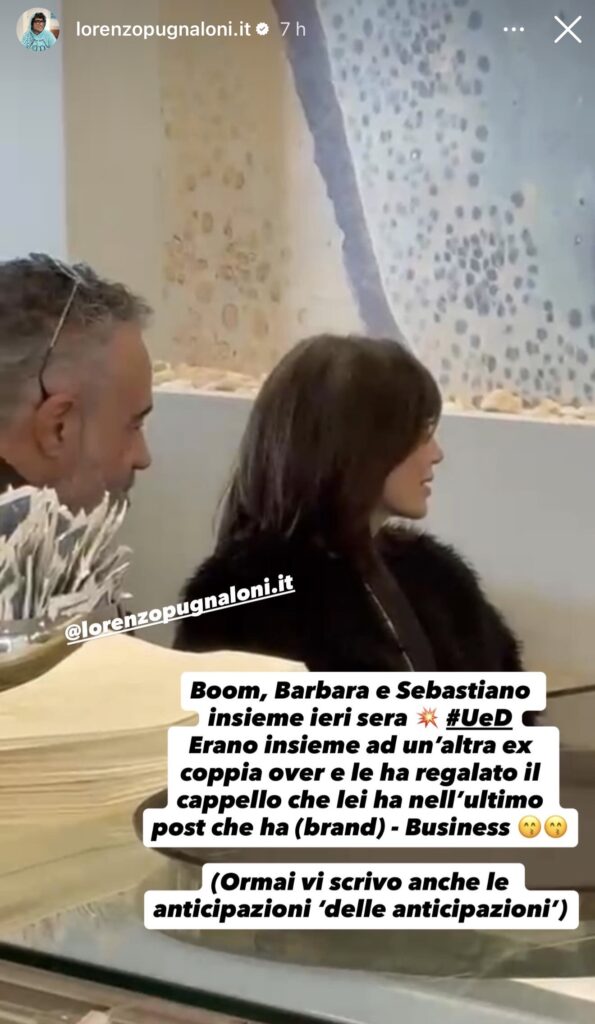 Uomini e donne, Barbara beccata in dolce compagnia 2