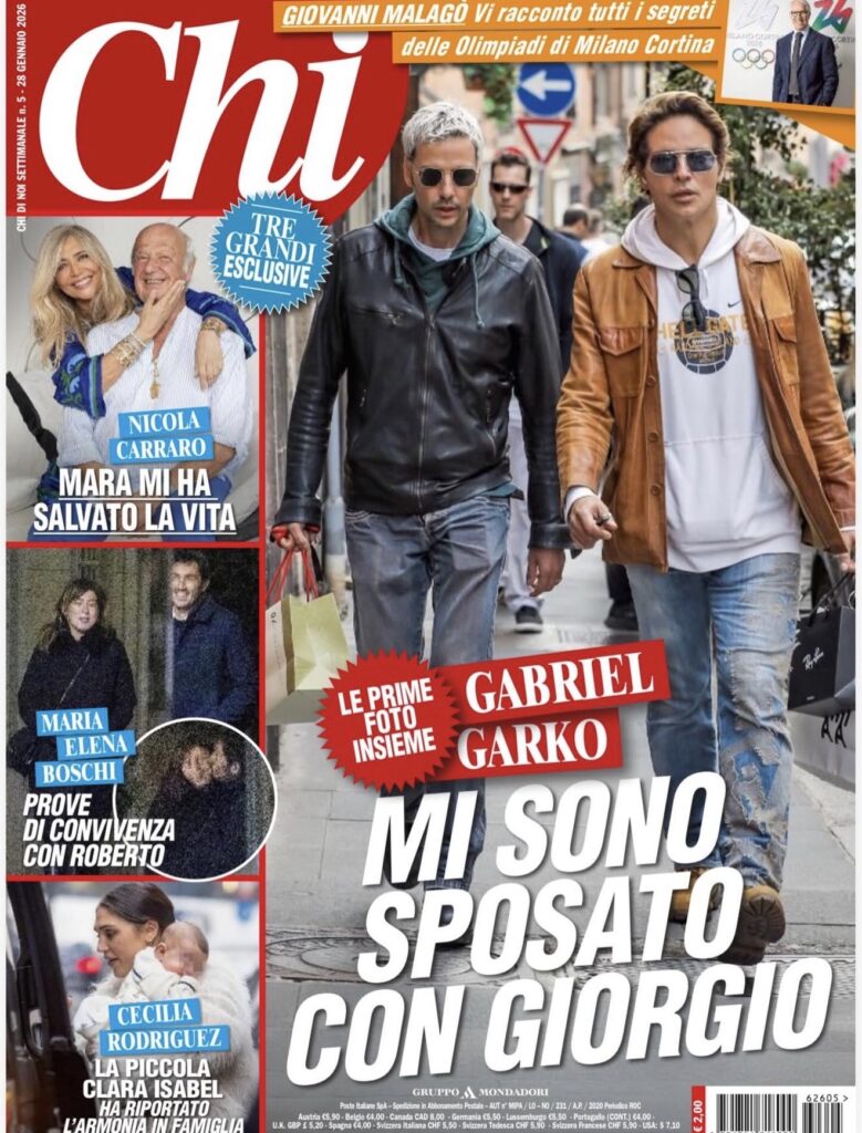 Gabriel Garko si è sposato con Giorgio, ecco le foto 2