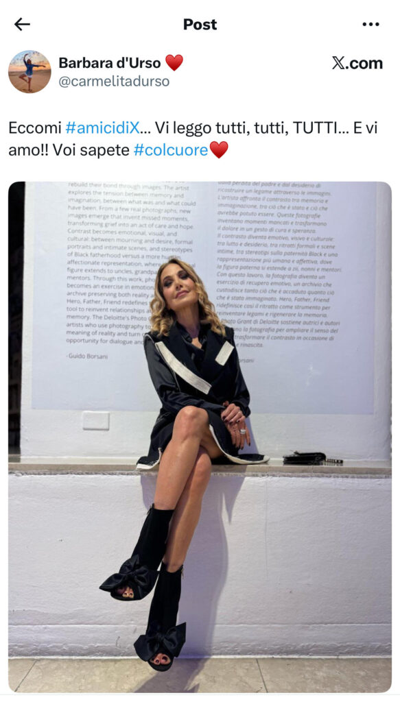 Barbara d’Urso reagisce alla puntata di Falsissimo 2