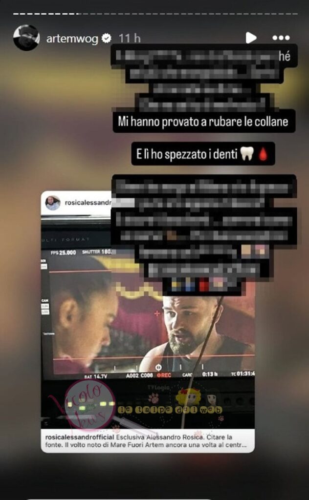 Artem Tkachuk, protagonista di una rissa 2