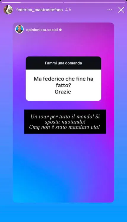 Uomini e donne, Federico e’ stato mandato via? 3