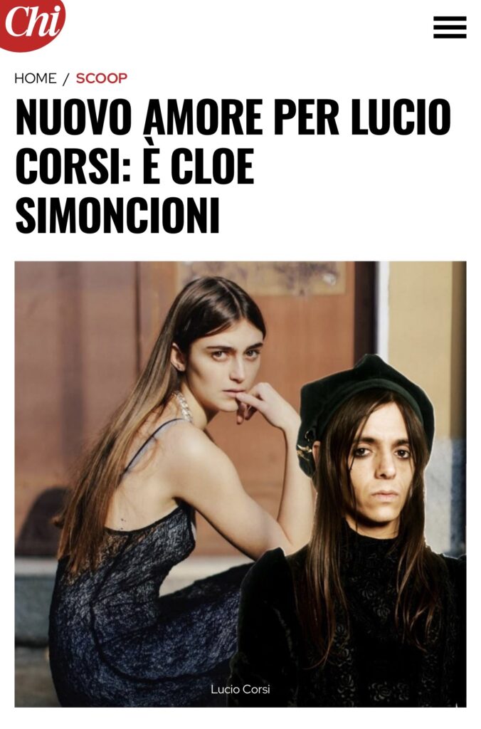 Lucio Corsi si è fidanzato 2