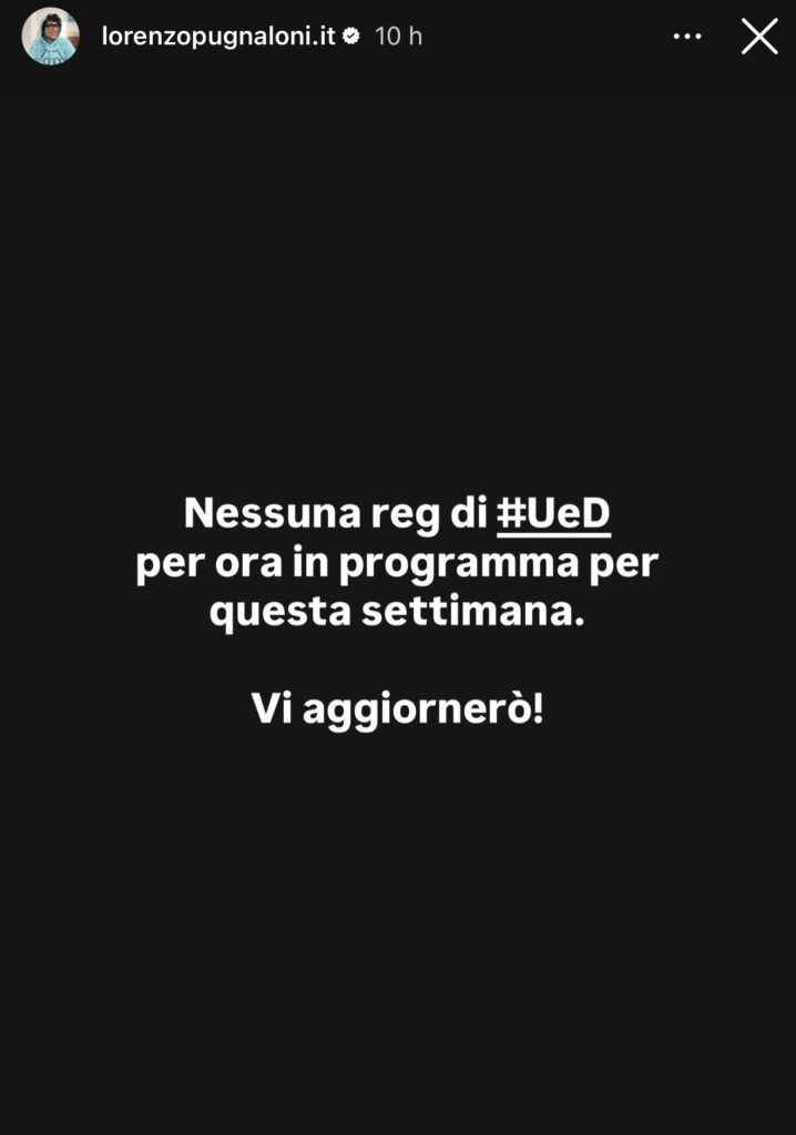 Uomini e donne, le registrazioni sono state sospese 2