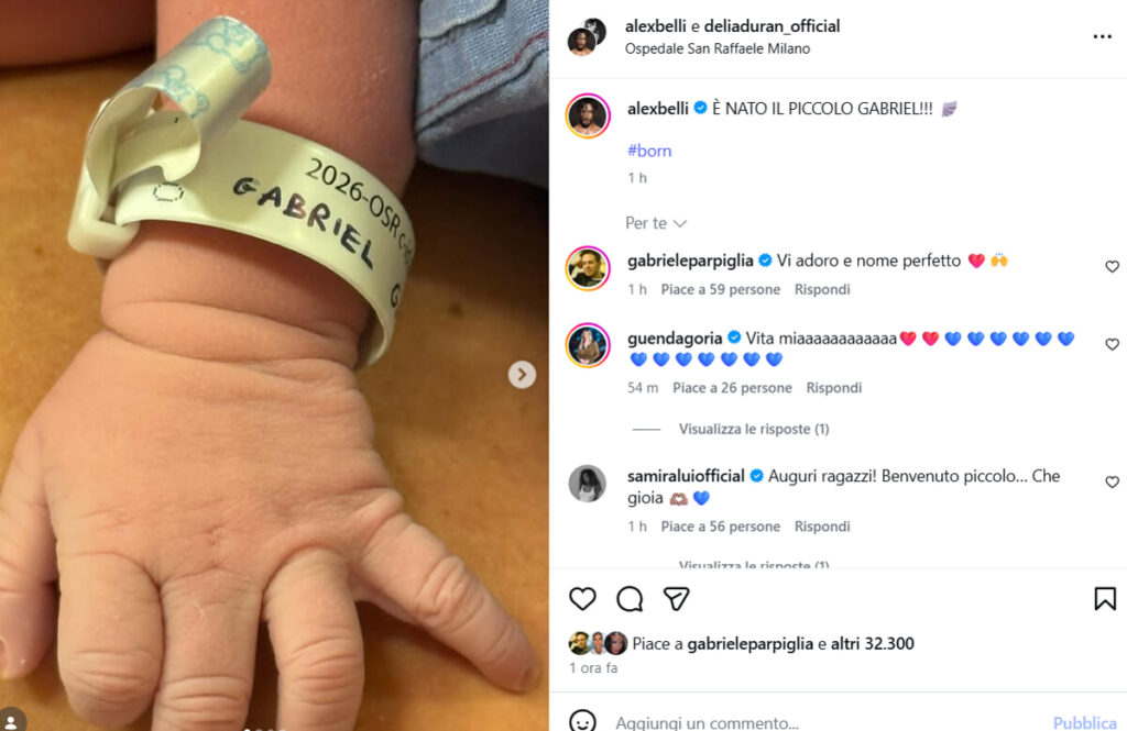 Alex Belli e Delia Duran sono diventati genitori 2