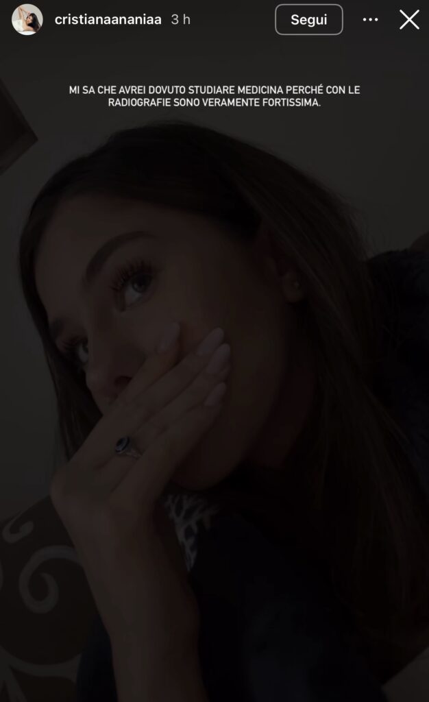 Uomini e donne, la frecciatina di Cristiana per Sara 2