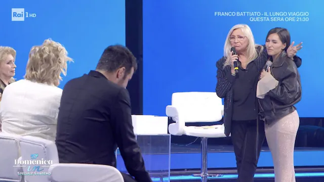 Domenica In Sanremo, scontro tra Mara Venier e Barbara Foria 1