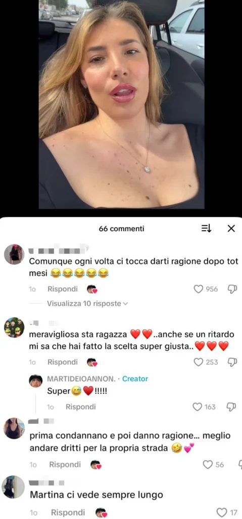 Uomini e donne, Martina contro Ciro 2