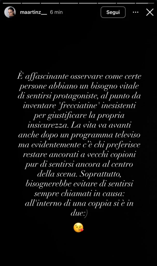 Uomini e donne, scontro a distanza tra Nicole e Martina 4