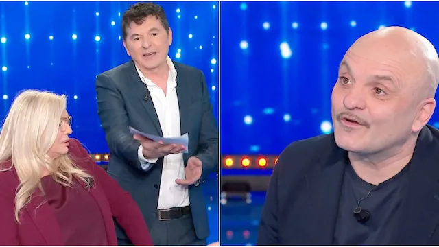 Domenica In, Teo Mammuccati contro Peppe Iodice 1