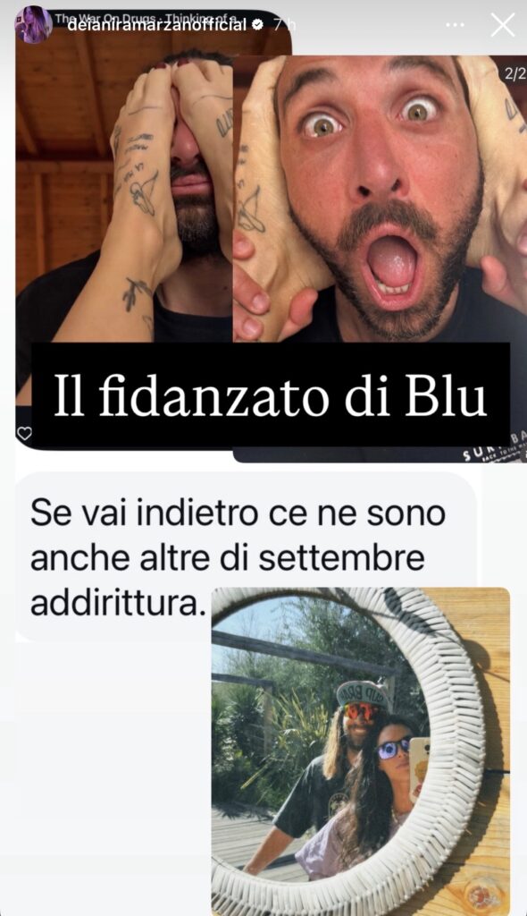 GFVIP, Il fidanzato di Blu non esiste? 3