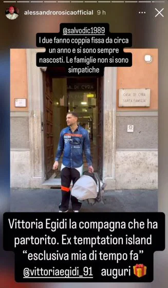 Salvatore Di Carlo diventa padre 2