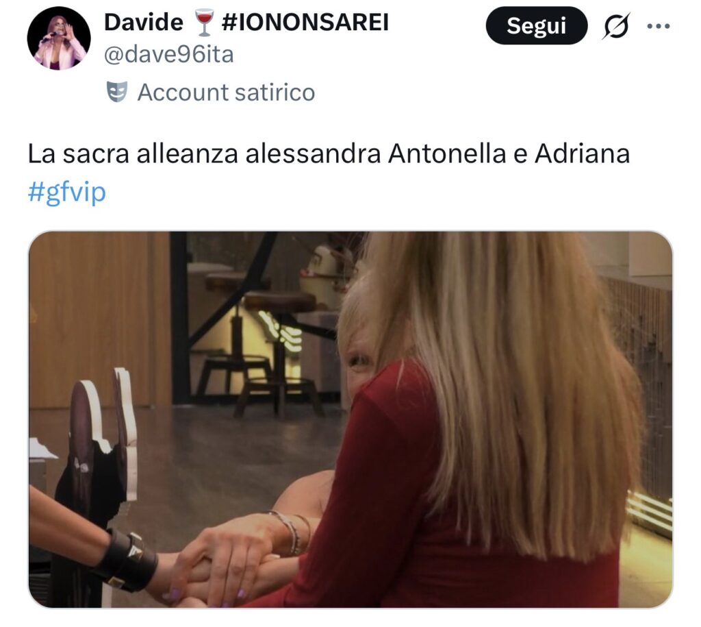 GFVIP, Alessandra, Adriana e Antonella fanno pace 2