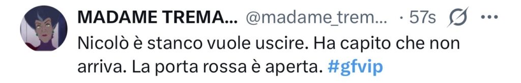 GFVIP, Nicolò vuole lasciare la casa 2