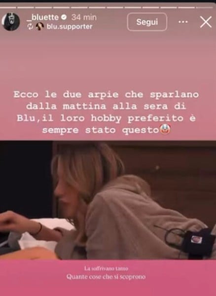 GFVIP, Blu contro Alessandra e Lucia 2
