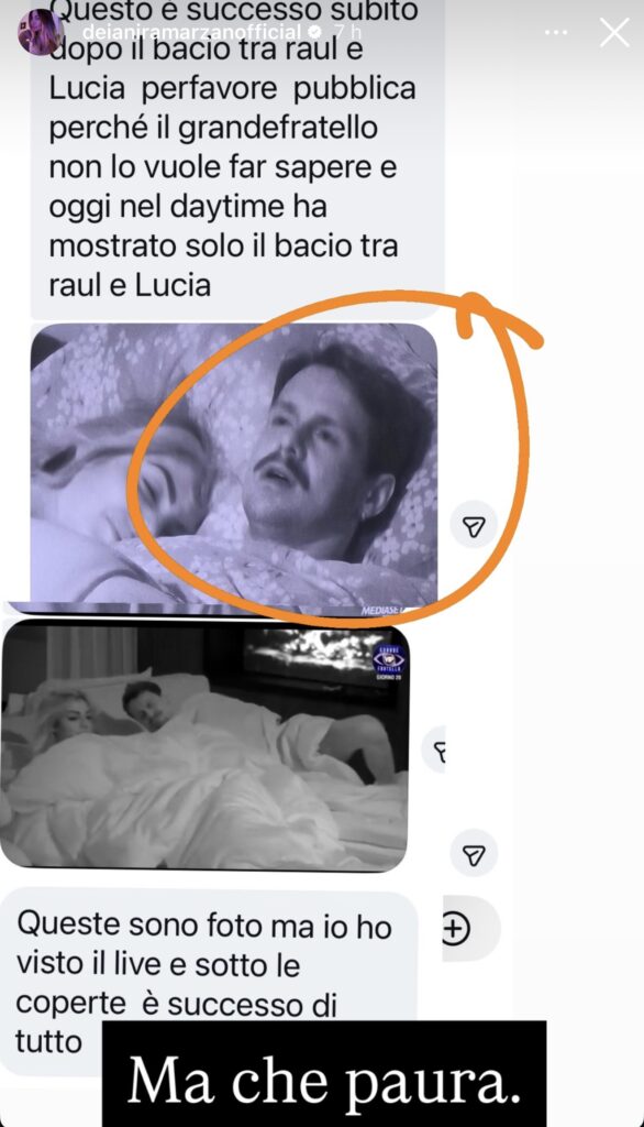 GFVIP, Lucia e Renato movimenti shock sotto le coperte 2