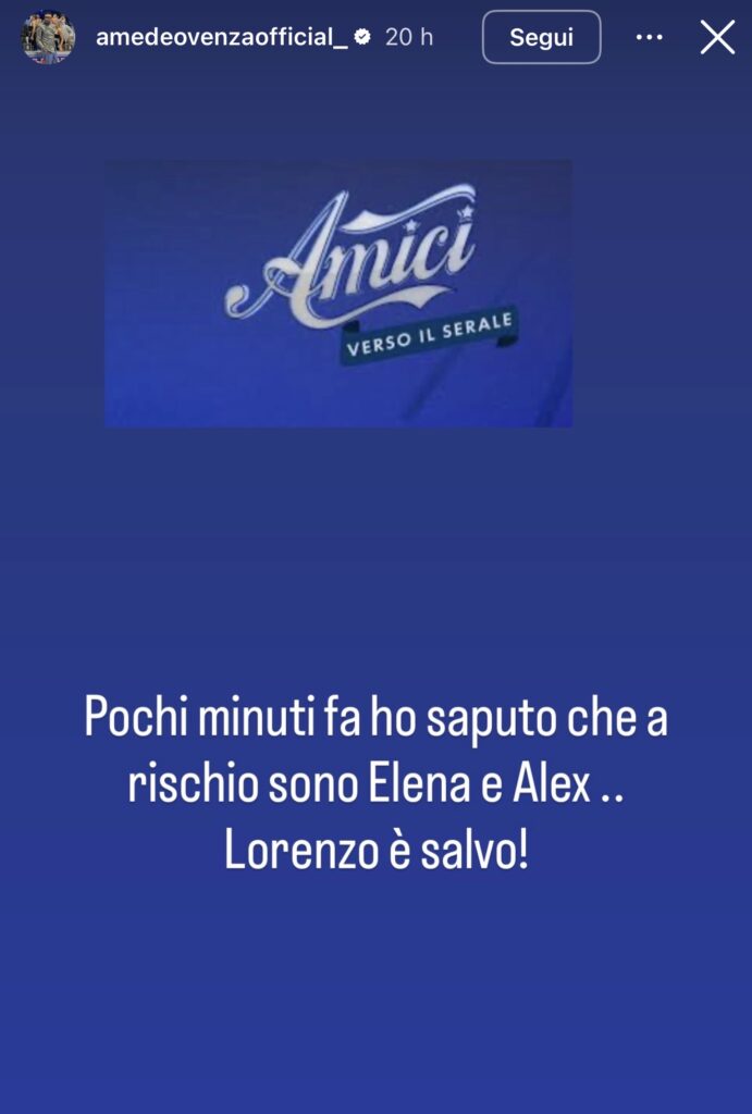 Amici, ecco chi è stato eliminato 2