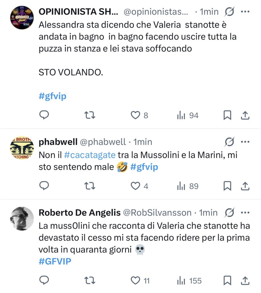 GFVIP, il racconto di Alessandra Mussolini su Valeria Marini:”Emana…” 2