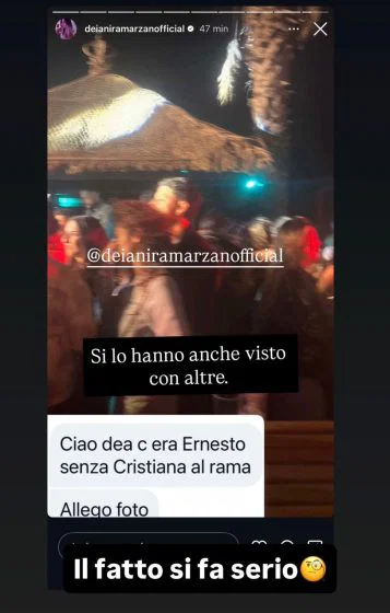 Uomini e donne, Ernesto beccato in discoteca con una ragazza 2