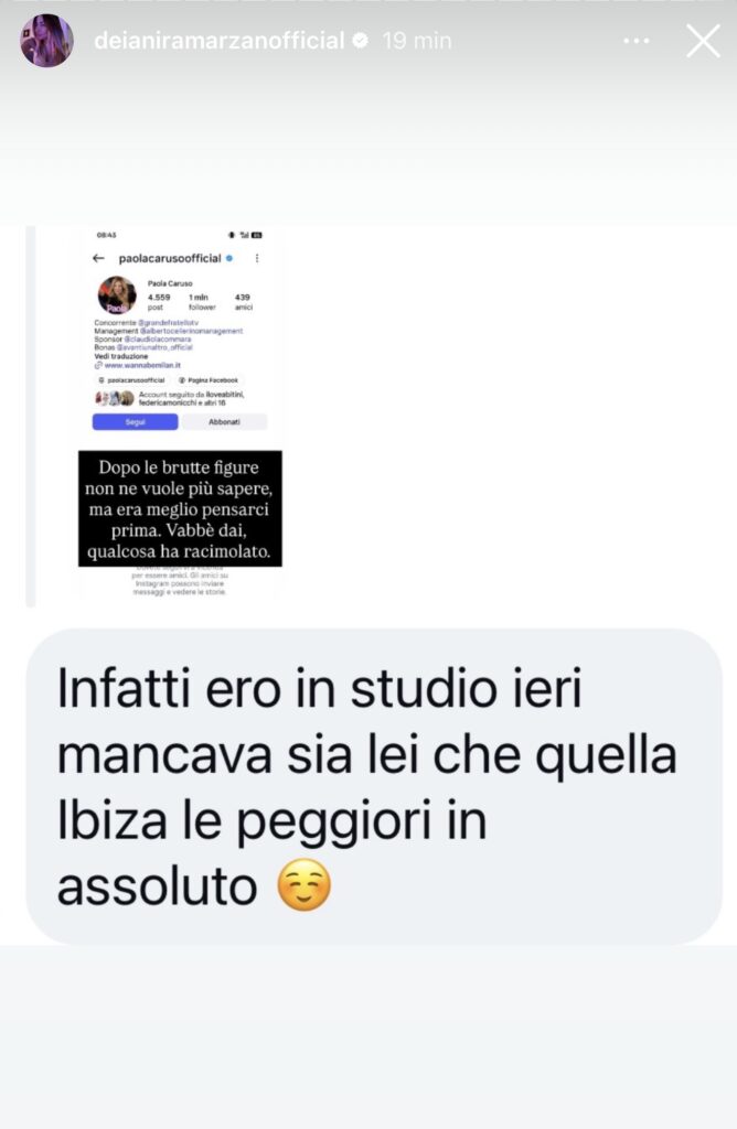 GFVIP, Paola Caruso assente dalla puntata 3