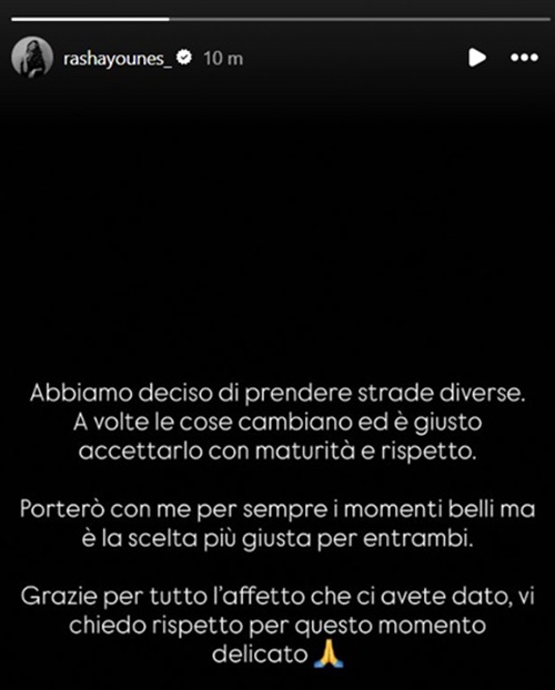 Grande Fratello, Rasha e Omer si sono lasciati 2