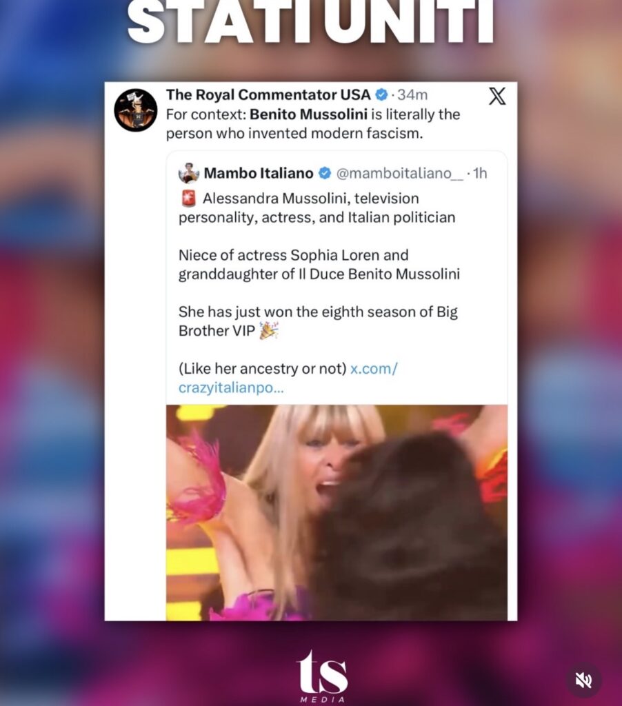 GFVIP, tutto il mondo parla della vittoria di Alessandra Mussolini 6