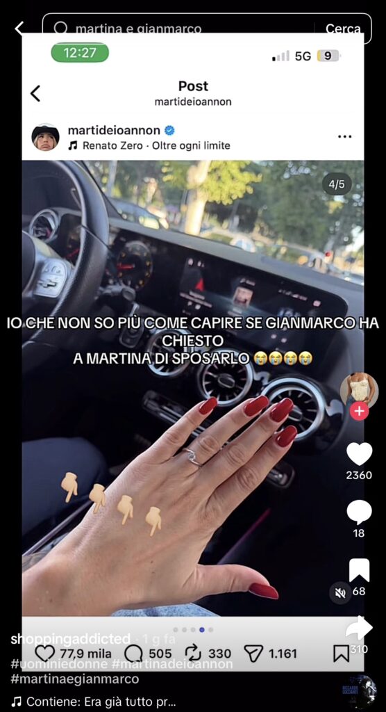 Martina e Gianmarco si sposano? 2