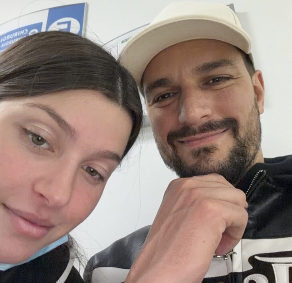 La dolce dedica di Andrea per sua Natalia 1