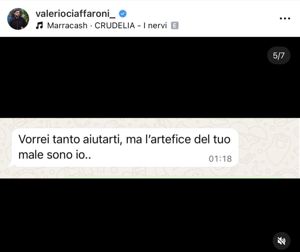 Temptation Island, Valerio pubblica i messaggi che gli ha scritto Sara 5