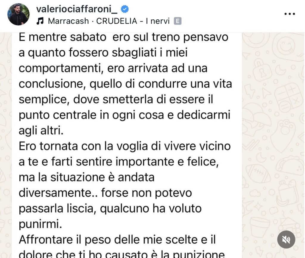 Temptation Island, Valerio pubblica i messaggi che gli ha scritto Sara 3