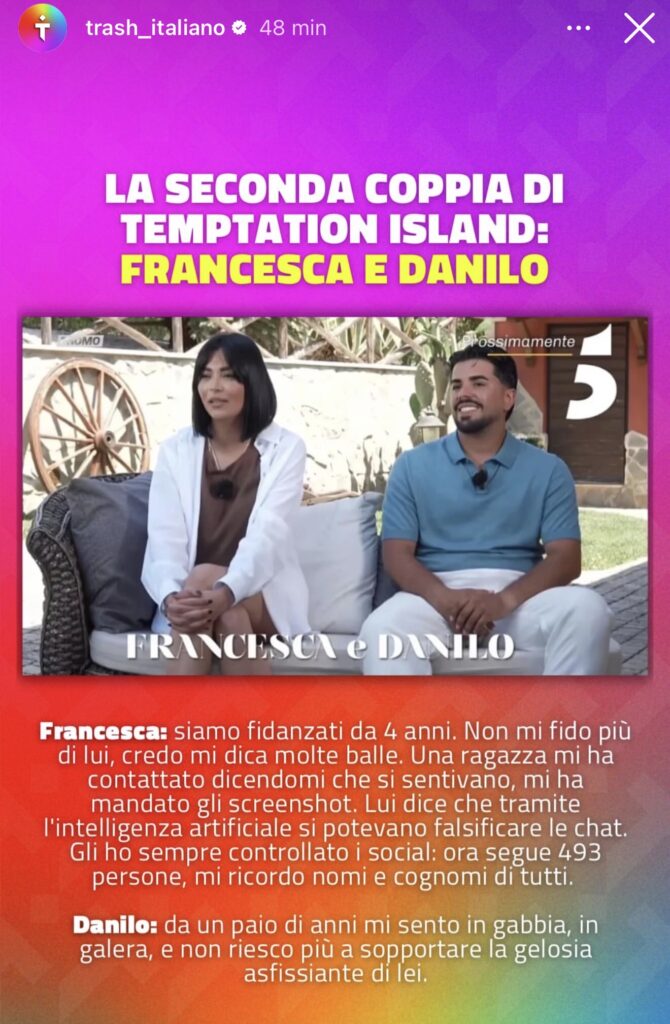 Temptation Island, presentata la seconda coppia 2