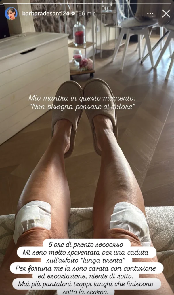 Uomini e donne, Barbara ricoverata in ospedale 2