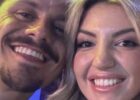 GFVIP, bacio tra Lucia e Renato durante la festa 3