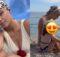Natalia insieme alle figlie al mare, il video che commuove il web 2