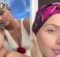 Natalia Paragoni rasa i capelli durante la chemioterapia, le immagini che commuovono 3