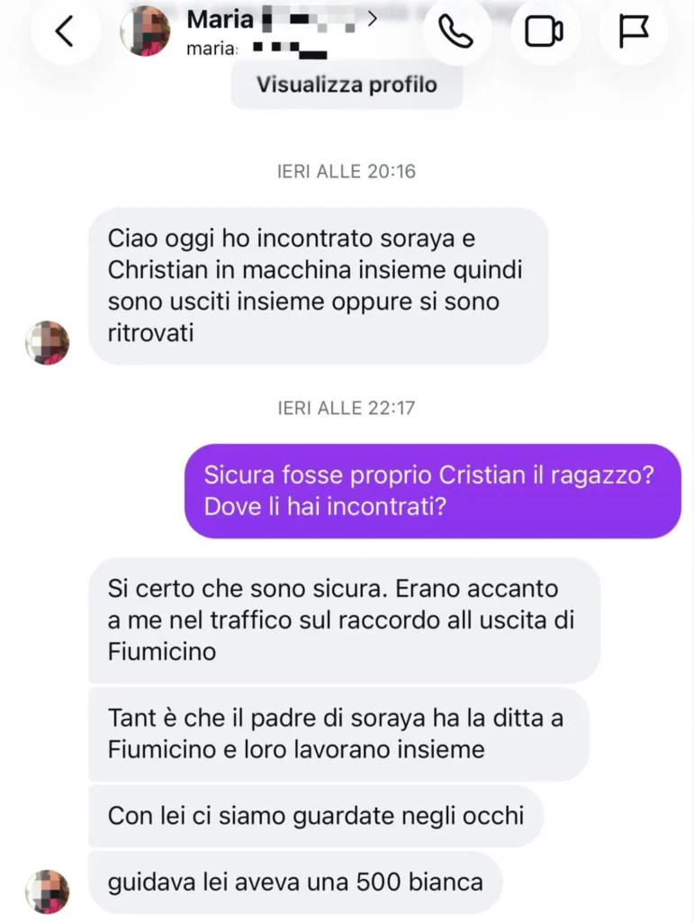 Temptation Island, clamorosa segnalazione su Soraya e Cristian 2