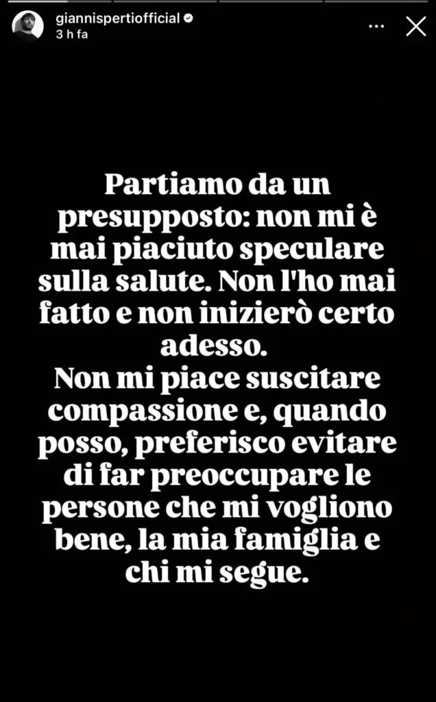 Gianni Sperti operato a Bari, lo spavento dei fan 3