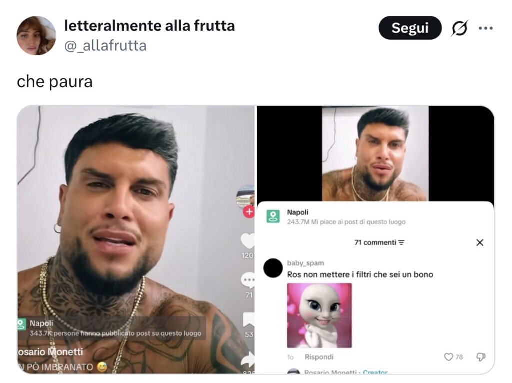 Temptation Island, Rosario irriconoscibile dopo le registrazioni 6