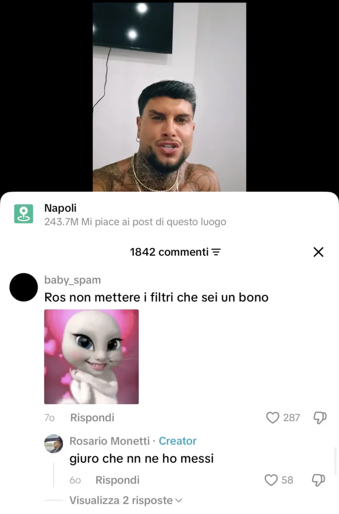 Temptation Island, Rosario irriconoscibile dopo le registrazioni 3